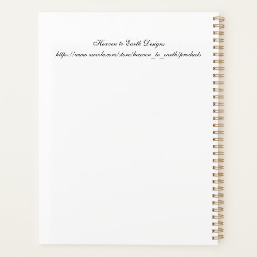 Psalmen 91:1-4 Inspiration Planer (Rückseite)