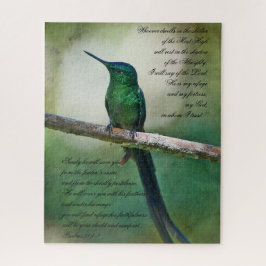 Psalmen 91:1=4 Inspiration Puzzle