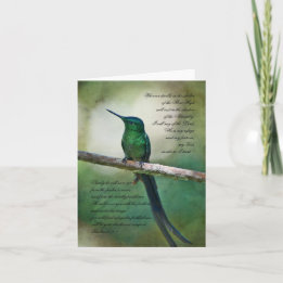 Psalmen 91:1-4 Inspirationskarte Karte