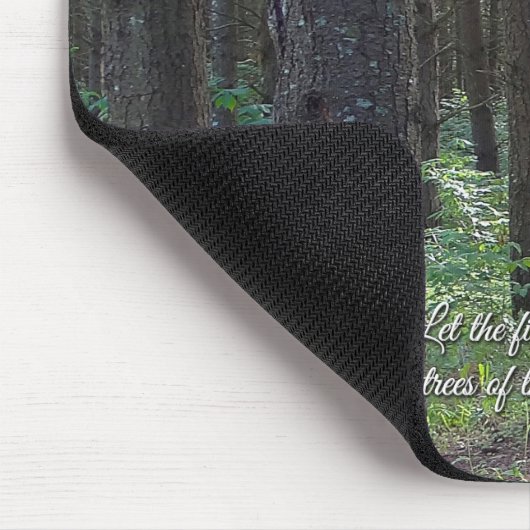 Psalmen 96:12 Inspiration Mousepad (Ecke)