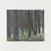 Psalmen 96:12 Inspiration Wandteppich (Vorderseite (Horizontal))