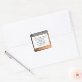 Psalmen der christlichen Bibel Quadratischer Aufkleber (Umschlag)