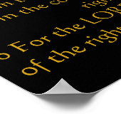 Psalmen Kapitel 01 Poster 7 (Ecke)