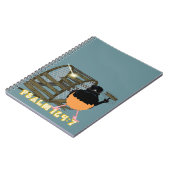 Psalmen - Weißer Rumped Shama Notizblock (Linke Seite)