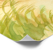 Psalms 139:9 Bibelschrift "Ocean Beach Malerei" Poster (Ecke)