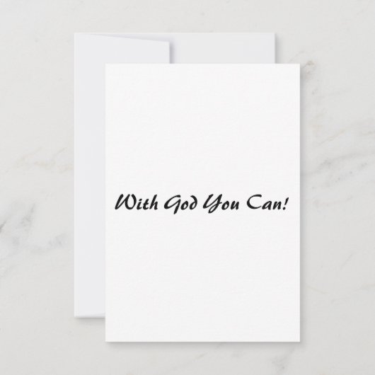 Psalms 18:1 KJV Bible Verse Pic Flat Grußkarte Karte (Rückseite)