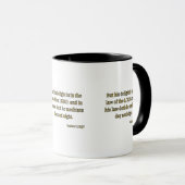 Psalms 1:2 KJV Bibelverse Zweitone-Tasse Tasse (VorderseiteRechts)