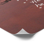 Psalms 23:1-3 Scripture Poster (Ecke)