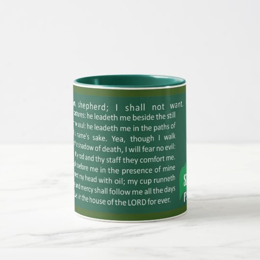 Psalms 23 (Eng) Coffee Mug Tasse (Zentrum)