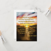 Psalms 51:1-3 Bibelverse Schrift Flachgrüße Karte (Vorderseite/Rückseite Beispiel)