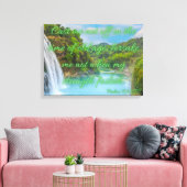 Psalms 71:9 Bibelverse KJV Mauer Kunst Leinwanddruck (Insitu (Wohnzimmer))