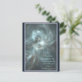 PSALMS 91:11 POSTKARTE (Stehend Vorderseite)