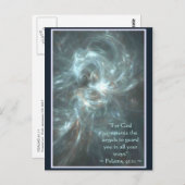 PSALMS 91:11 POSTKARTE (Vorne/Hinten)