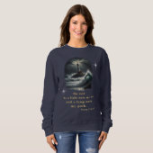 Psalms Bibel Vers Sweatshirt (Vorne ganz)