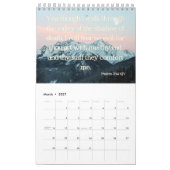 Psalms Bibel Verses Collection Kalender (Mär 2027)