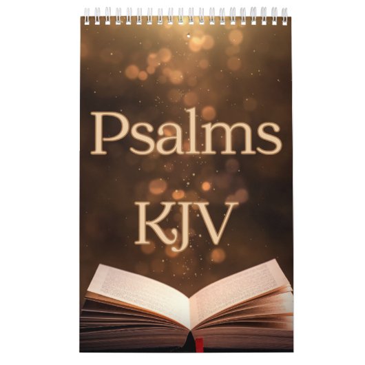 Psalms Bibel Verses Collection Kalender (Titelbild)