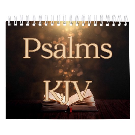 Psalms Bibel Verses Collection Kalender (Titelbild)