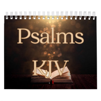 Psalms Bibel Verses Collection Kalender