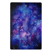 Psalms Bible Verse Galaxy Wasserfarbe Christlich Mini Klemmbrett (Rückseite)