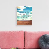 Psalms Bible Verse Leinwanddruck (Insitu (Wohnzimmer))