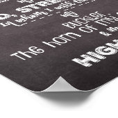 Psalms der Herr ist mein Felsen, High Tower Verse Poster (Ecke)