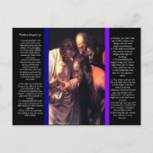 Psalms Kapitel 91 Postkarte (Vorderseite)