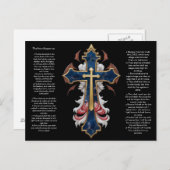 Psalms Kapitel 91 Postkarte (Vorne/Hinten)