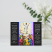 Psalms Kapitel 91 Postkarte (Stehend Vorderseite)