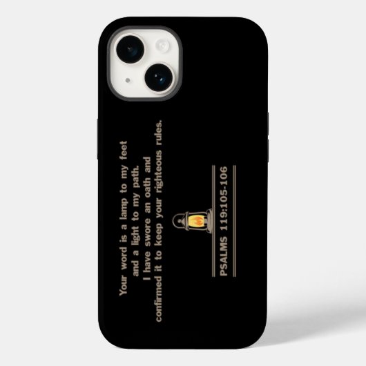 Psalms Phone Case (Rückseite)
