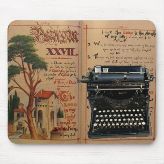 PSALMS XXVII MOUSEPAD (Vorne)