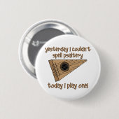 Psalterie Button (Vorne & Hinten)