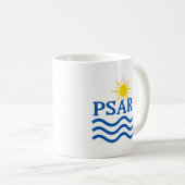 PSARA Griechenland, Sun Waves Kaffeetasse (VorderseiteRechts)