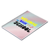 Pschool Notizbuch - Schülergeschenk 2025 Notizblock (Linke Seite)