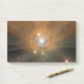 Pseudo-Andromeda Nebula Post-in Note Post-it Klebezettel (Auf Schreibtisch)