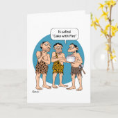 Pseudo Funny Birthday Card Karte (Gelbe Blume)