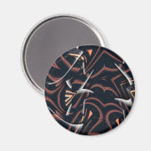 Pseudo-Tarn-Küchenmagnet Magnet (Vorderseite/Rückseite)