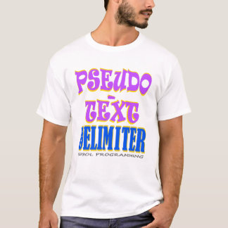 Pseudo-Text-Delimiter in Cobol-Programmierung T-Shirt