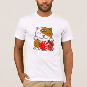 Pseudokaliko Maneki Neko T-Shirt (Vorderseite)