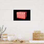 Pseudostratifiziertes Columnar Epithelium Poster (Küche)