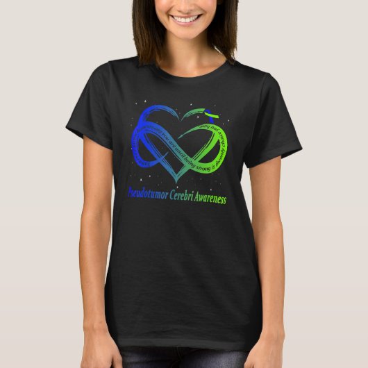 Pseudotumor Cerebri Warrior T-Shirt (Vorderseite)