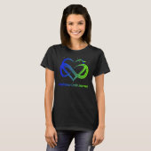 Pseudotumor Cerebri Warrior T-Shirt (Vorne ganz)