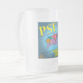 PSF mattierte Tasse (Vorderseite Links)