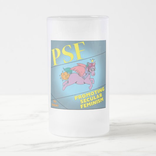 PSF mattierte Tasse (Mittel)