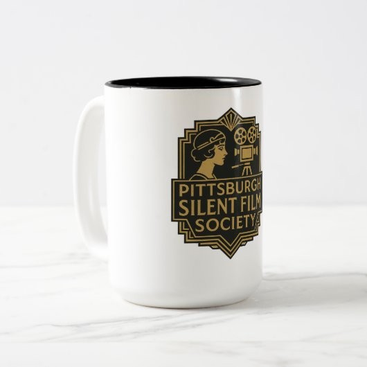PSFS-Kaffeetasse Zweifarbige Tasse (Vorderseite Links)