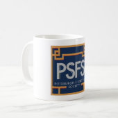 PSFS Old Logo Coffee Mug Kaffeetasse (Vorderseite Links)