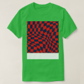 PSG Distorted Checkered Pattern TShirt (Design vorne)