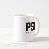 PSG Fürs Leben Kaffeetasse (VorderseiteRechts)