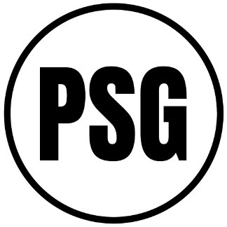 PSG - Klassischer Rundsticker in Petersburg Runder Aufkleber