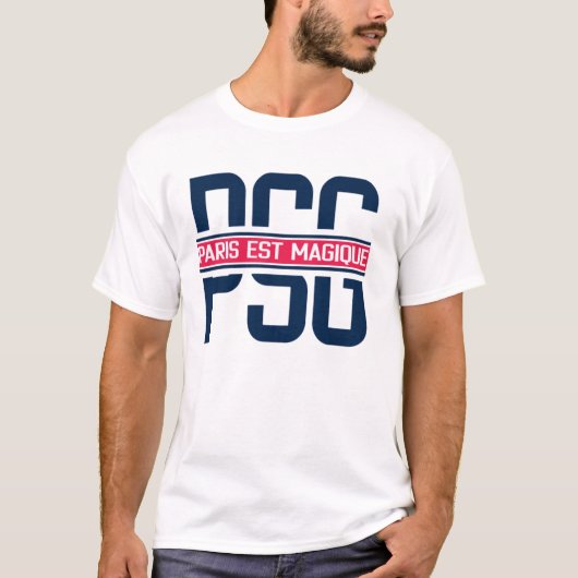 PSG París Saint Germain UEFA  T-Shirt (Vorderseite)