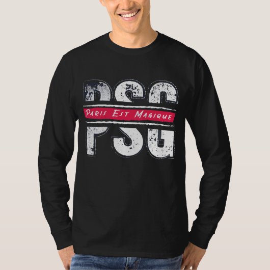 PSG París Saint Germain UEFA T-Shirt (Vorderseite)